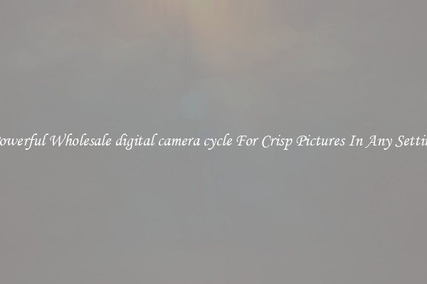 Powerful Wholesale digital camera cycle For Crisp Pictures In Any Setting