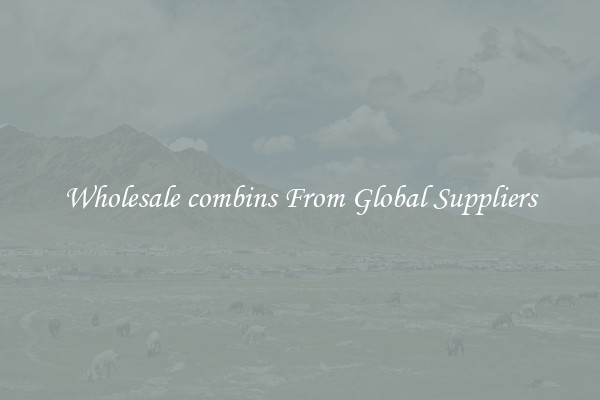 Wholesale combins From Global Suppliers