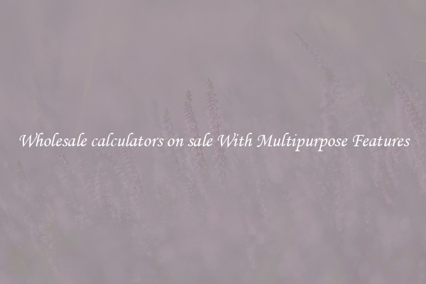 Wholesale calculators on sale With Multipurpose Features