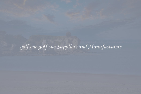 golf cue golf cue Suppliers and Manufacturers